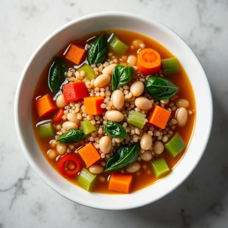 Hearty Vegetable and Bean Soup