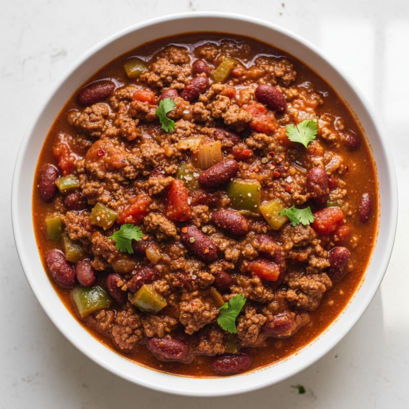Smoky Slow-Cooked Beef Chili