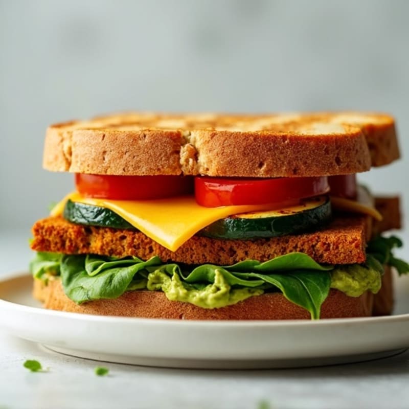 Hearty Grilled Vegetable Sandwich