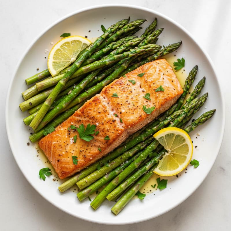 Sheet Pan Lemon Herb Salmon