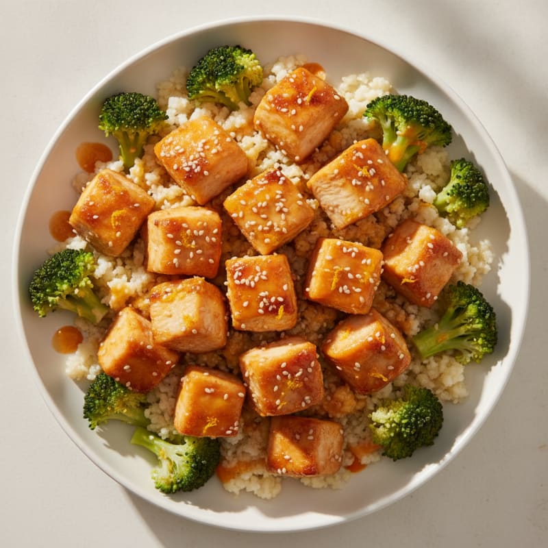 Baked Orange Glazed Chicken