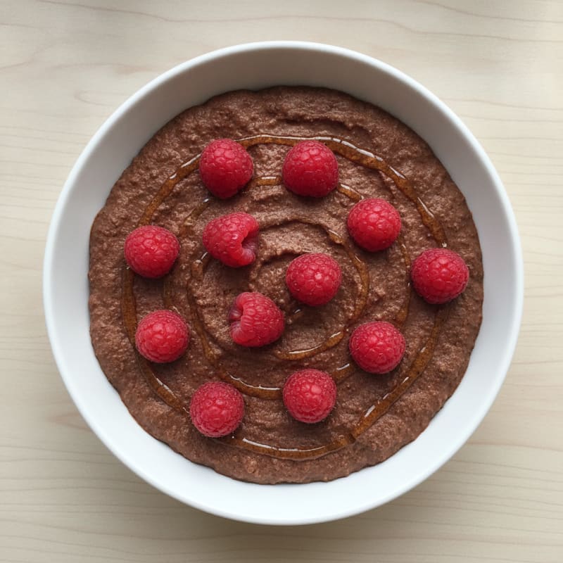 Cottage Cheese Chocolate Protein Pudding