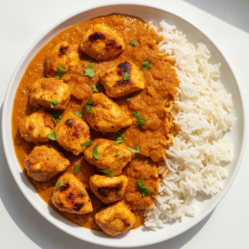Chicken Tikka Masala with Basmati Rice