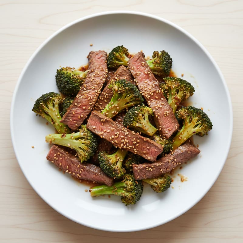 Tender Sesame Beef & Broccoli Stir-Fry