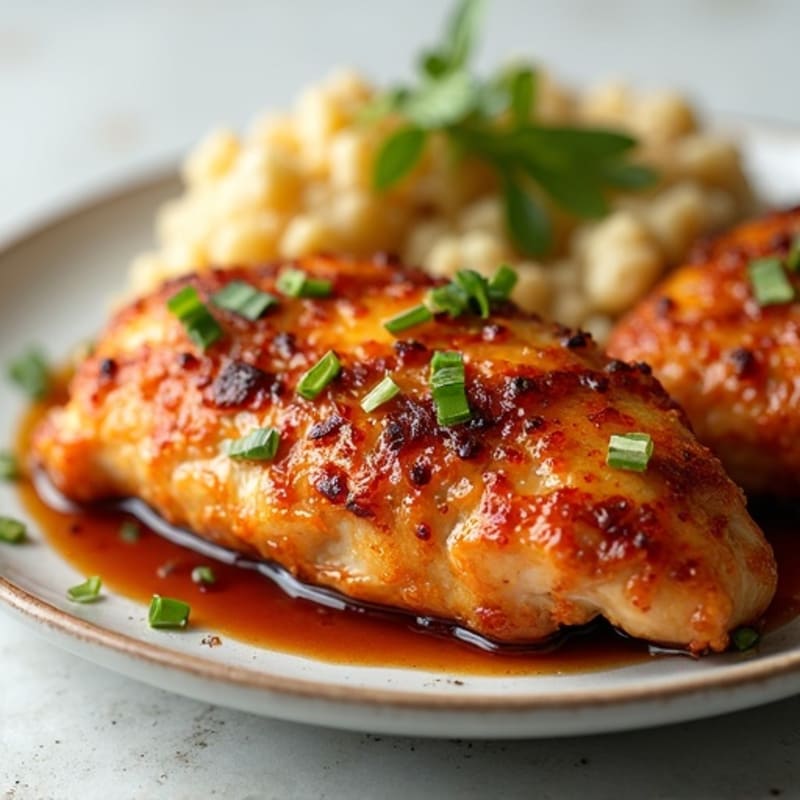 Crispy Baked Honey-Garlic Chicken