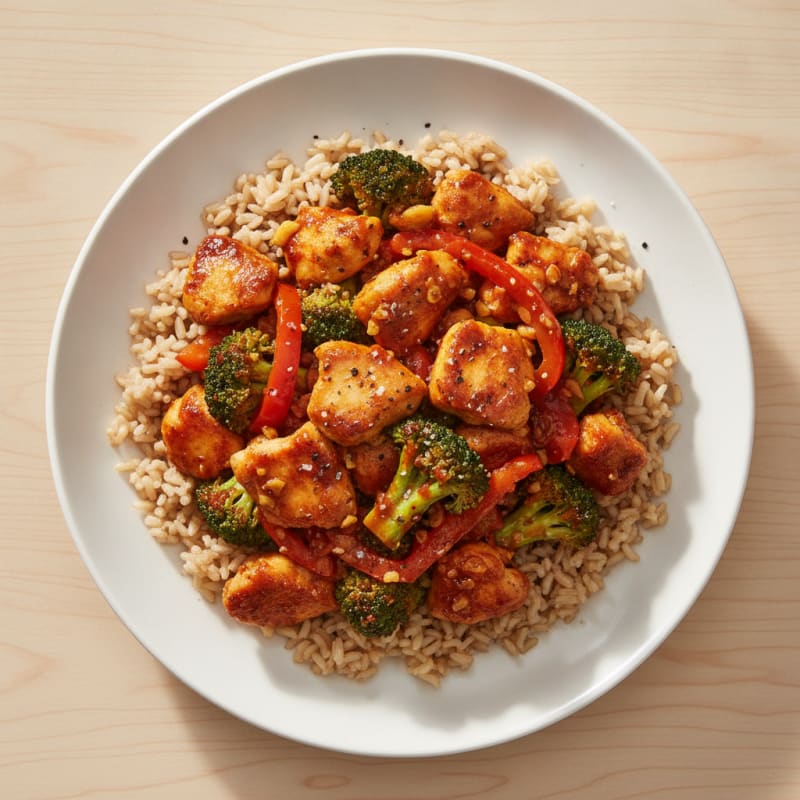 Spicy Gochujang Chicken Stir-Fry