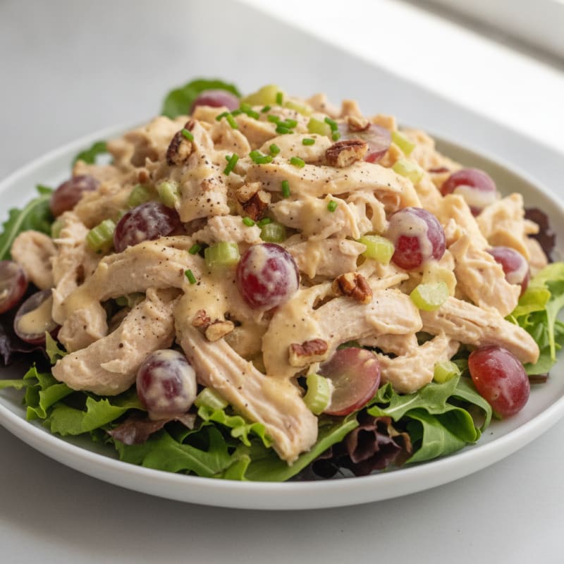Chicken Salad with Grapes and Pecans