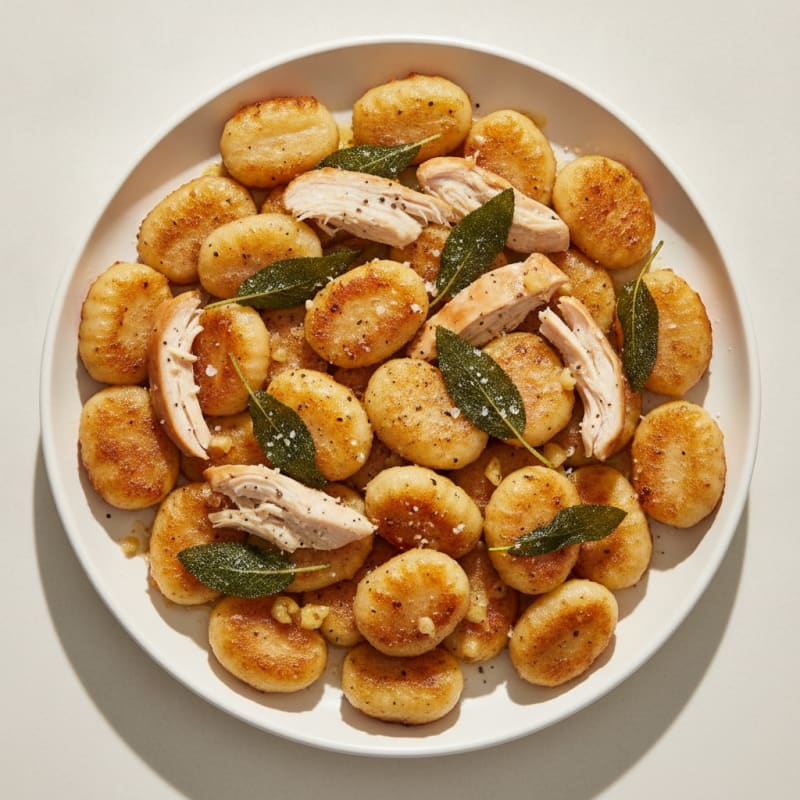 Ricotta Gnocchi with Sage Butter Sauce