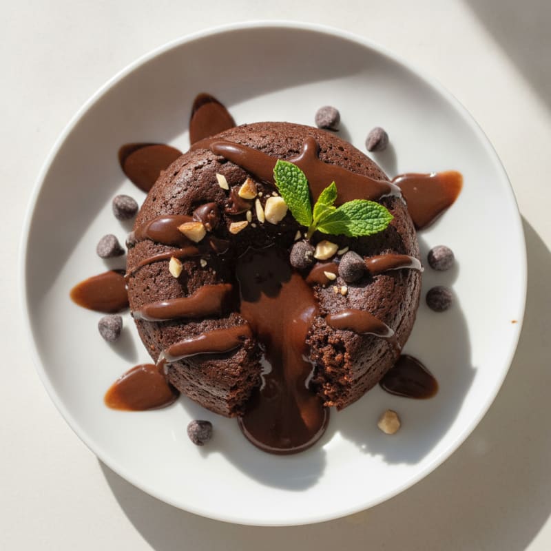 Decadent Chocolate Protein Mug Cake