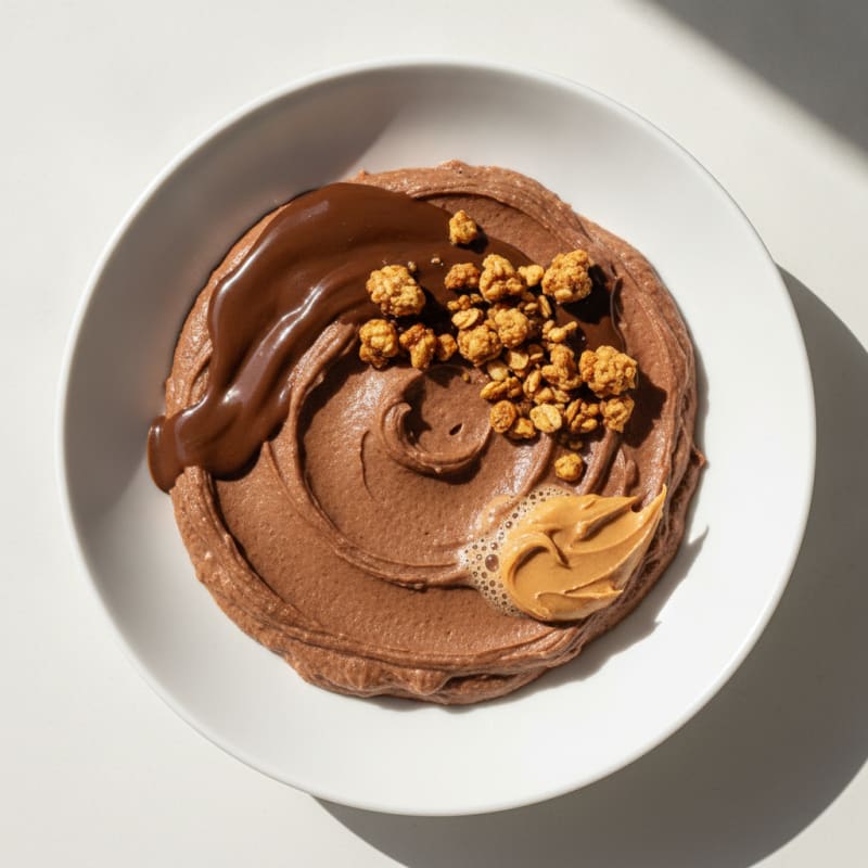 Silky Cottage Cheese Protein Chocolate Pudding