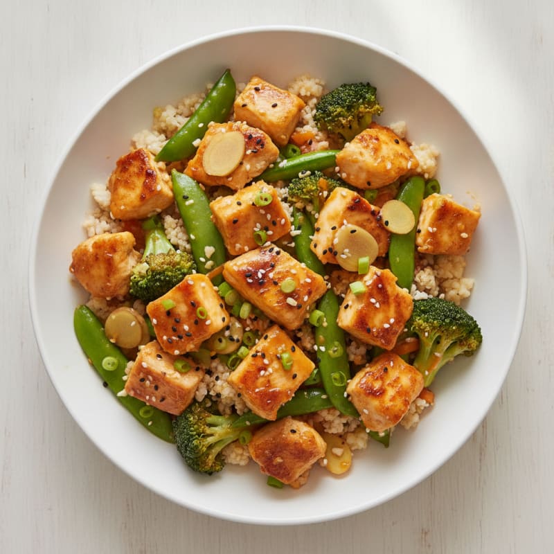 Orange Glazed Chicken Stir-Fry