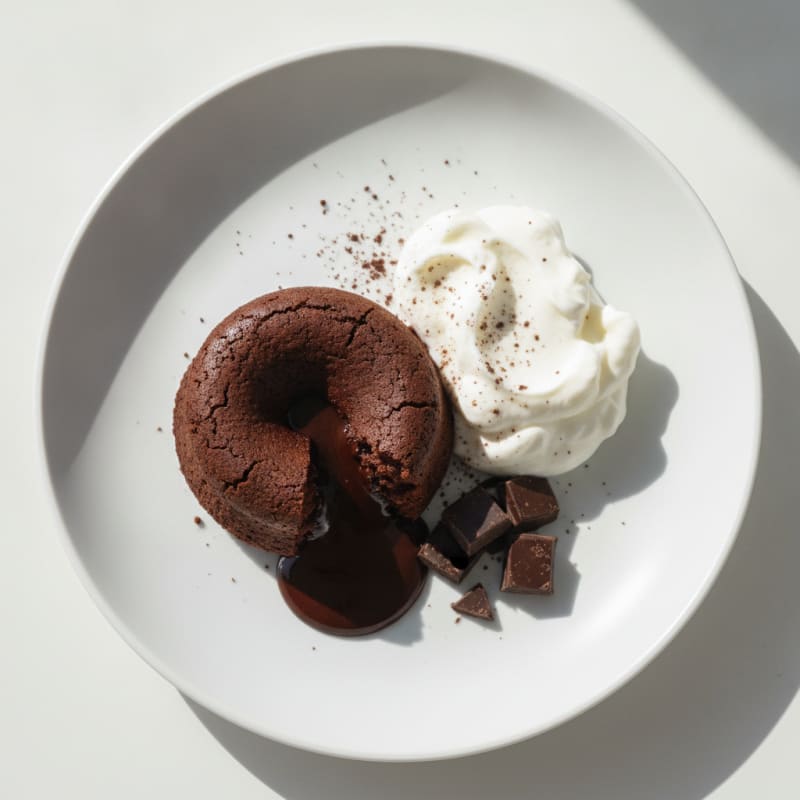 Warm Chocolate Lava Cake