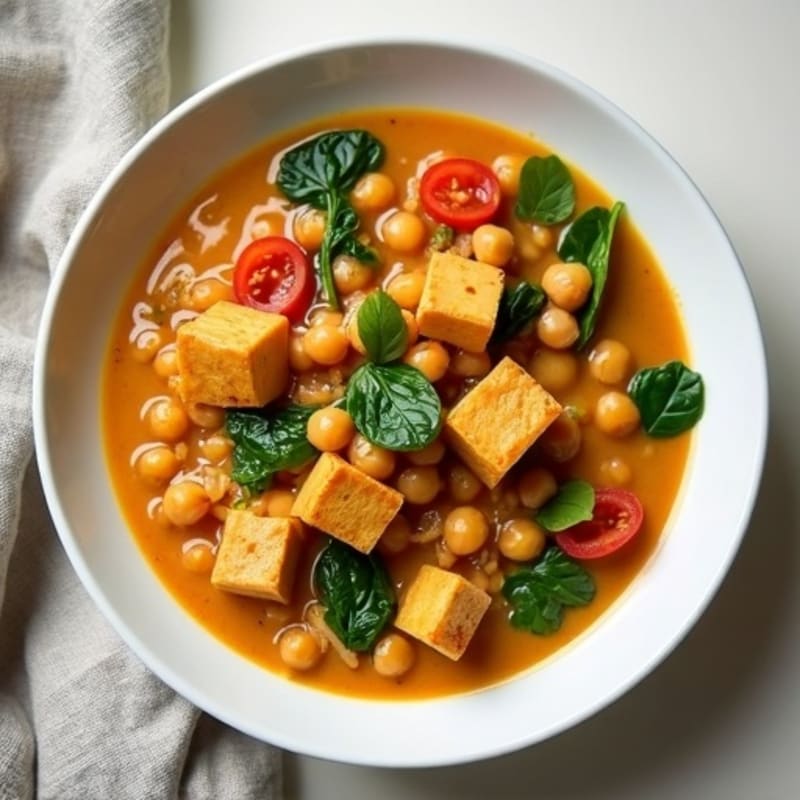 Creamy Coconut Curry Chickpea Stew