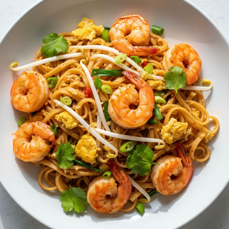 Zesty Chili-Lime Shrimp Pad Thai