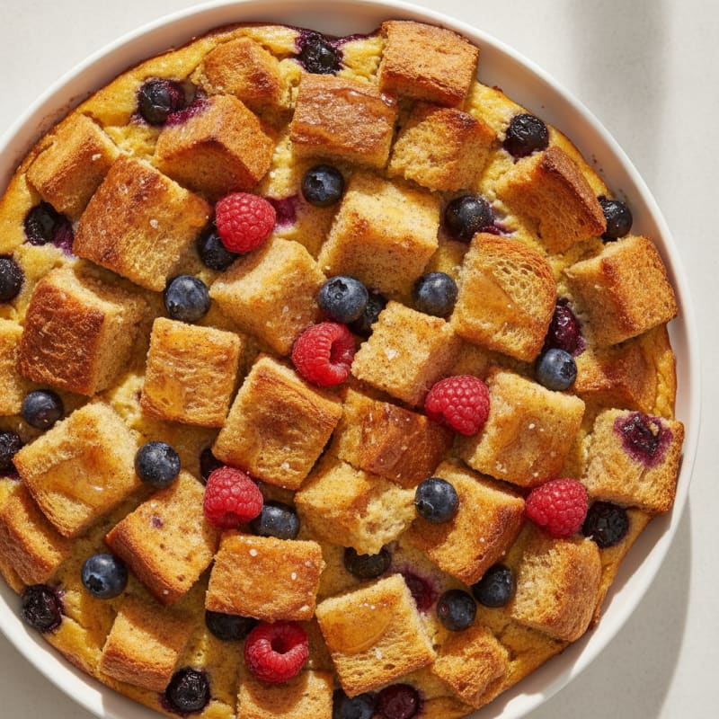 Baked Berry French Toast Casserole