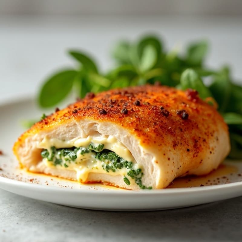 Baked Spicy Jalapeño Cream Cheese Chicken