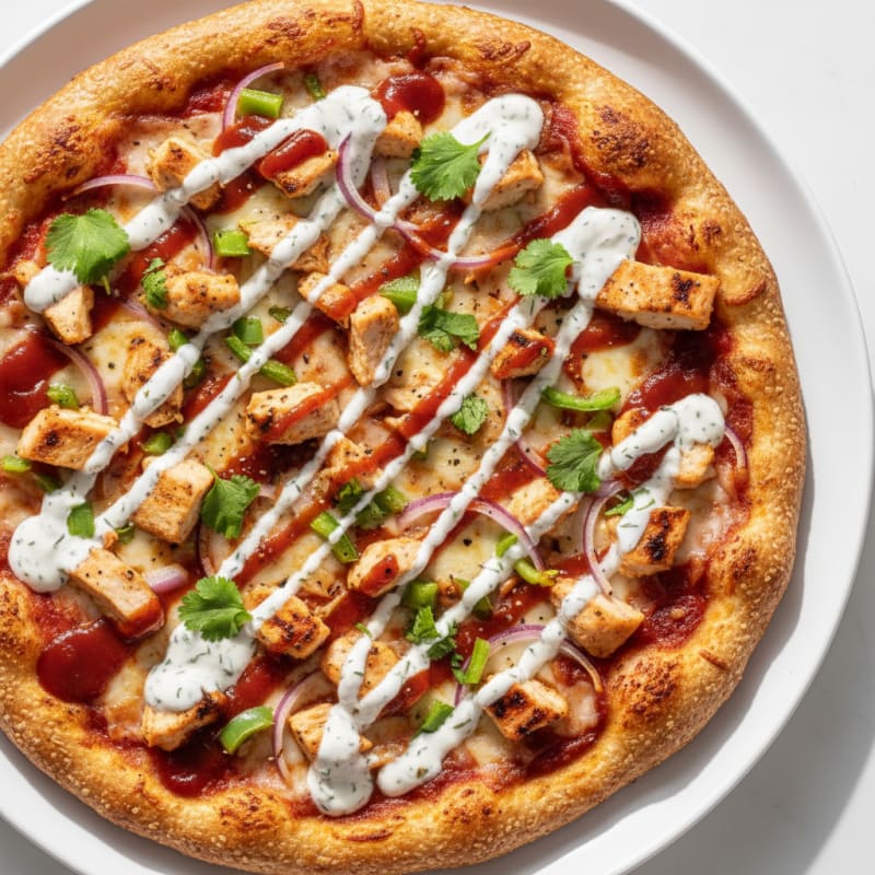BBQ Ranch Chicken Pizza