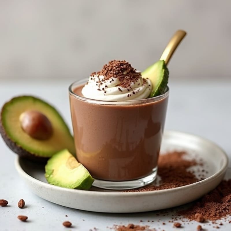 Chocolate Protein Pudding with Chia Seeds