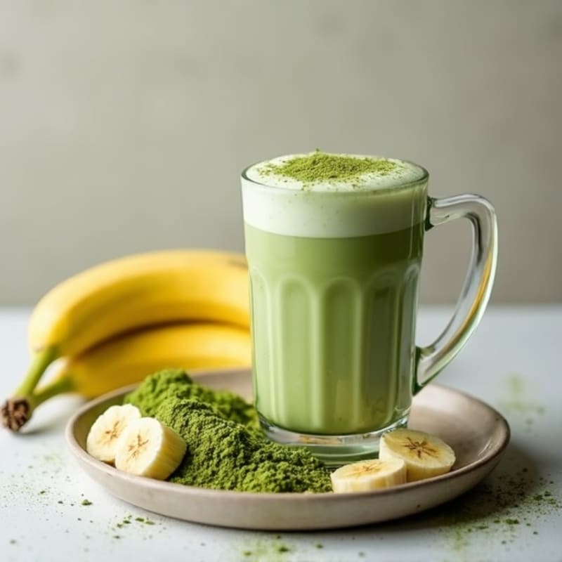 Creamy Vegan Matcha Latte
