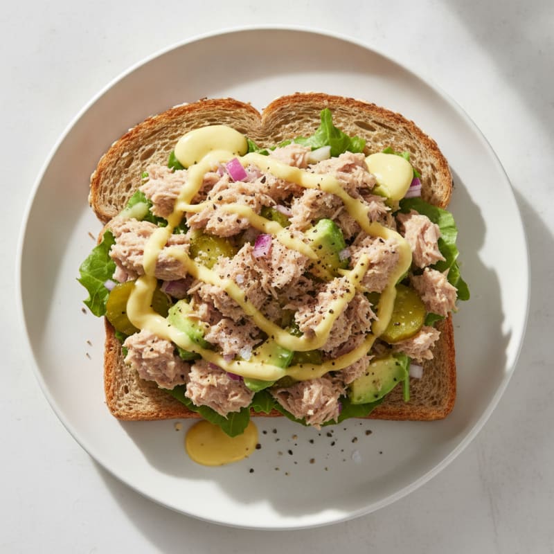 Tangy Tuna Salad Sandwich