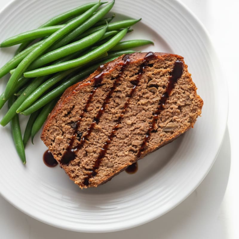 Savory Beef and Mushroom Meatloaf