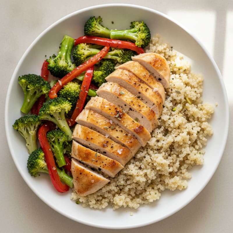 Kate's Zesty Lemon Herb Chicken Bowl