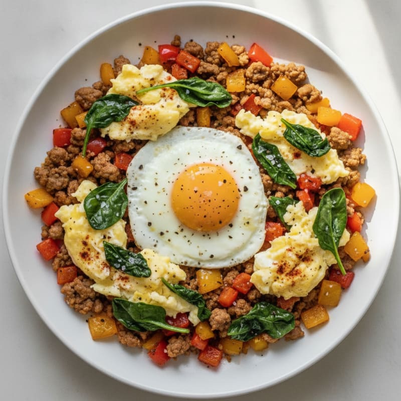 Hearty Grand Slam Breakfast Skillet