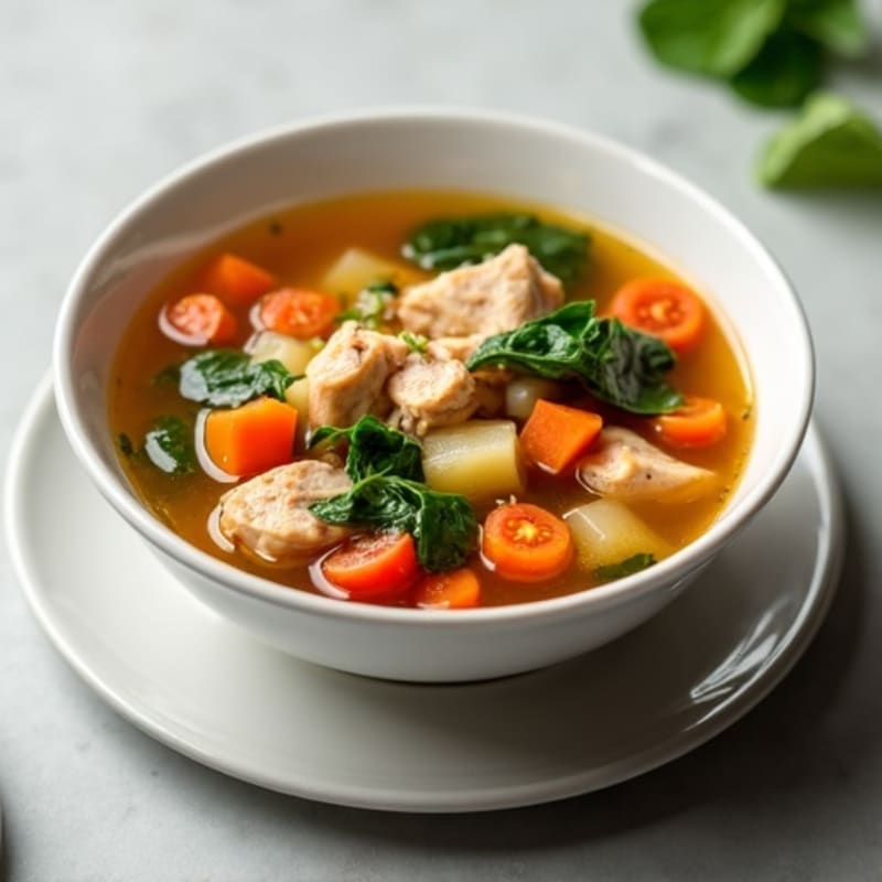 Hearty Chicken and Vegetable Soup