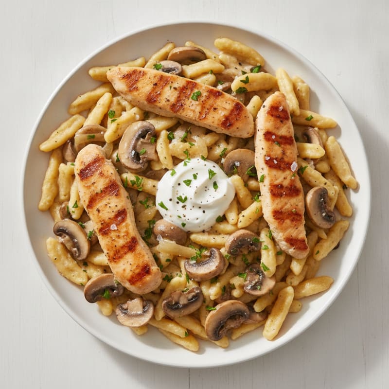 Chicken and Spaetzle Skillet