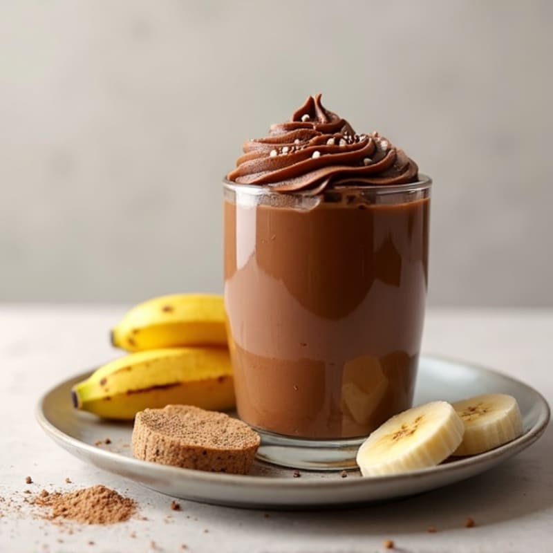 Silky Chocolate Protein Pudding