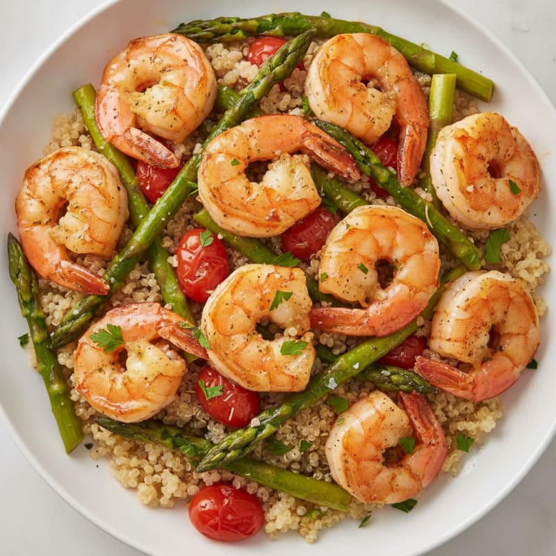 Garlic Herb Roasted Shrimp
