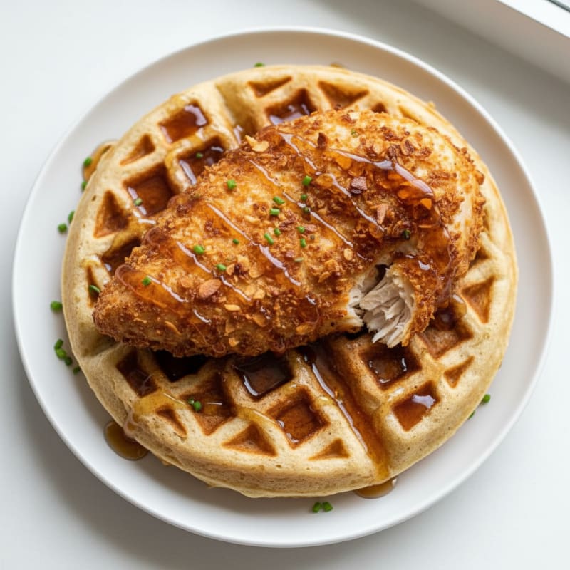 Golden Chicken & Waffles