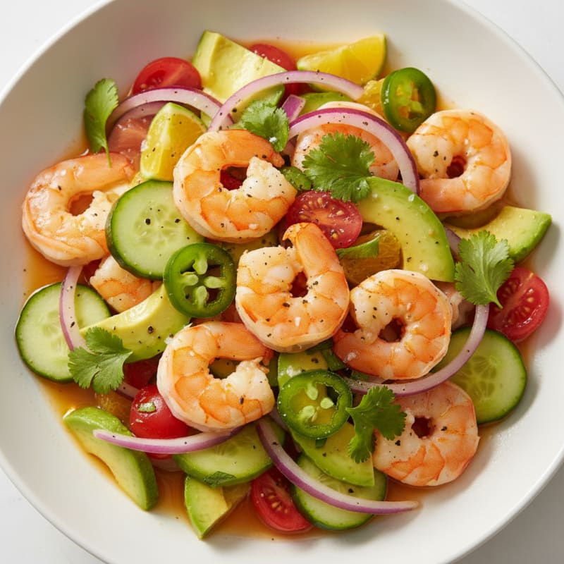 Citrus Shrimp and Avocado Ceviche
