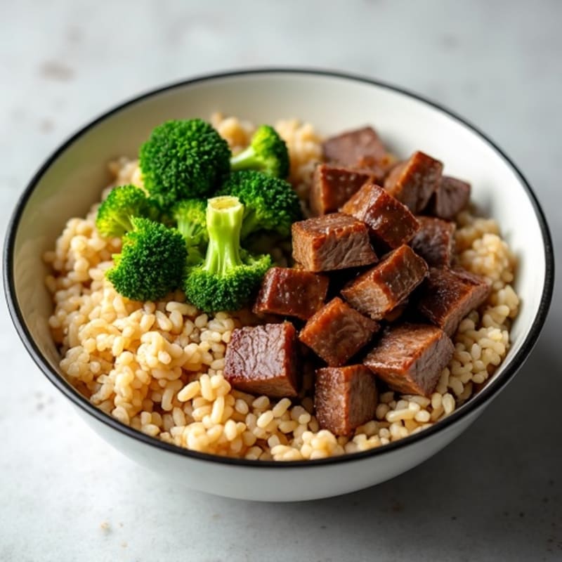 Lean Beef and Broccoli Rice Bowl