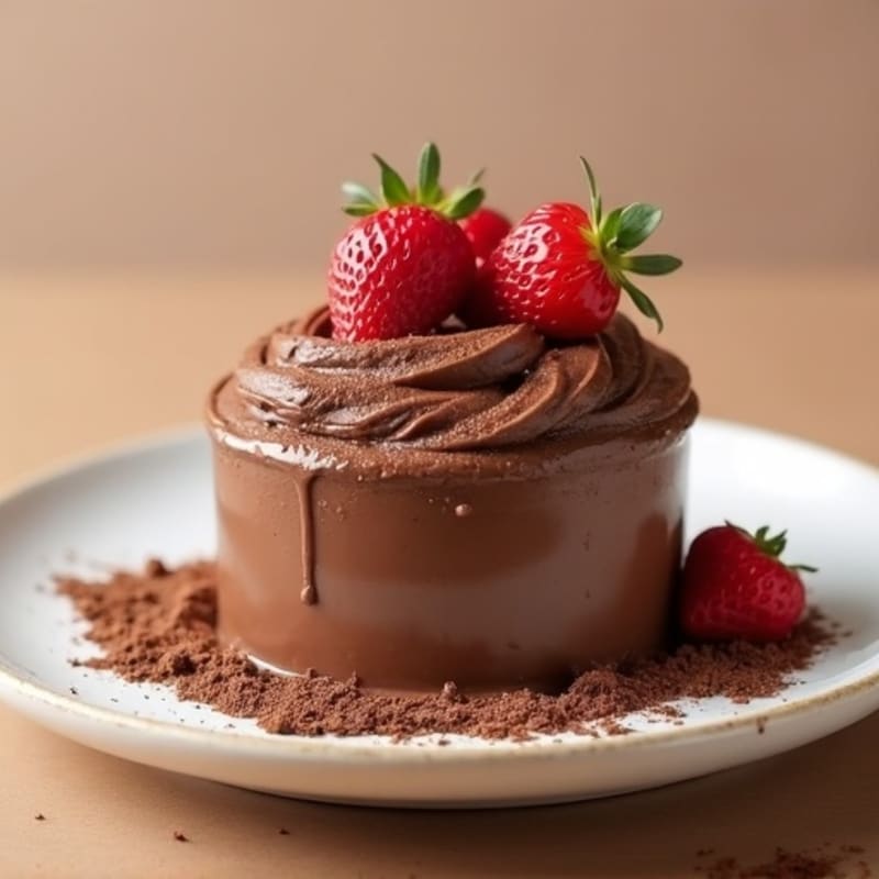 Silky Dark Chocolate Protein Mousse