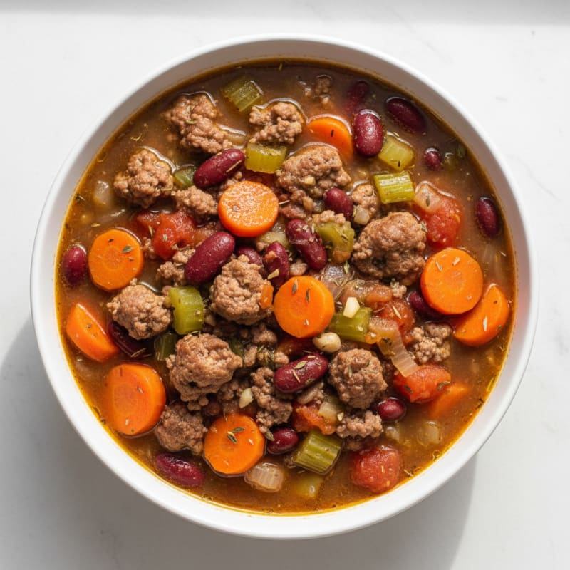 Hearty Beef and Vegetable Soup