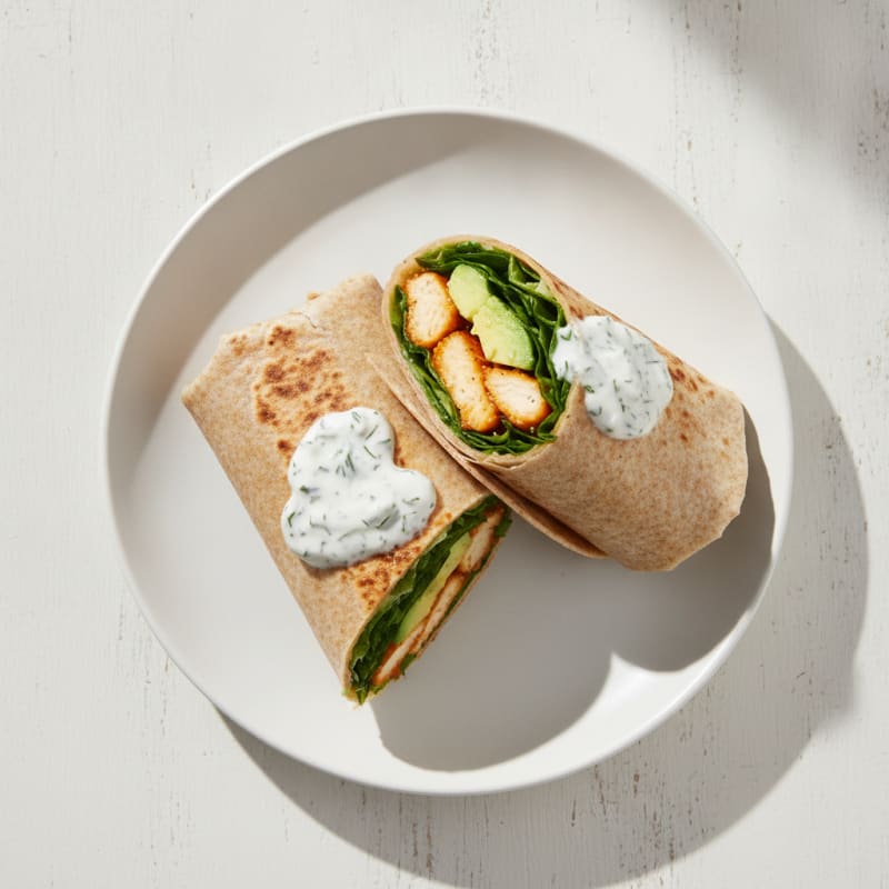 Buffalo Ranch Chicken Wrap