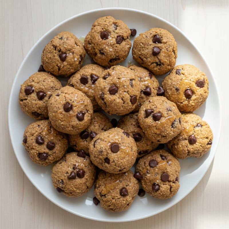 No-Bake Chocolate Chip Protein Bites
