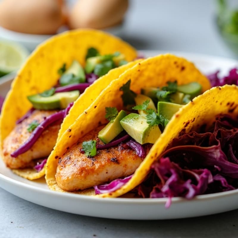 Sheet Pan Citrus Chicken Tacos