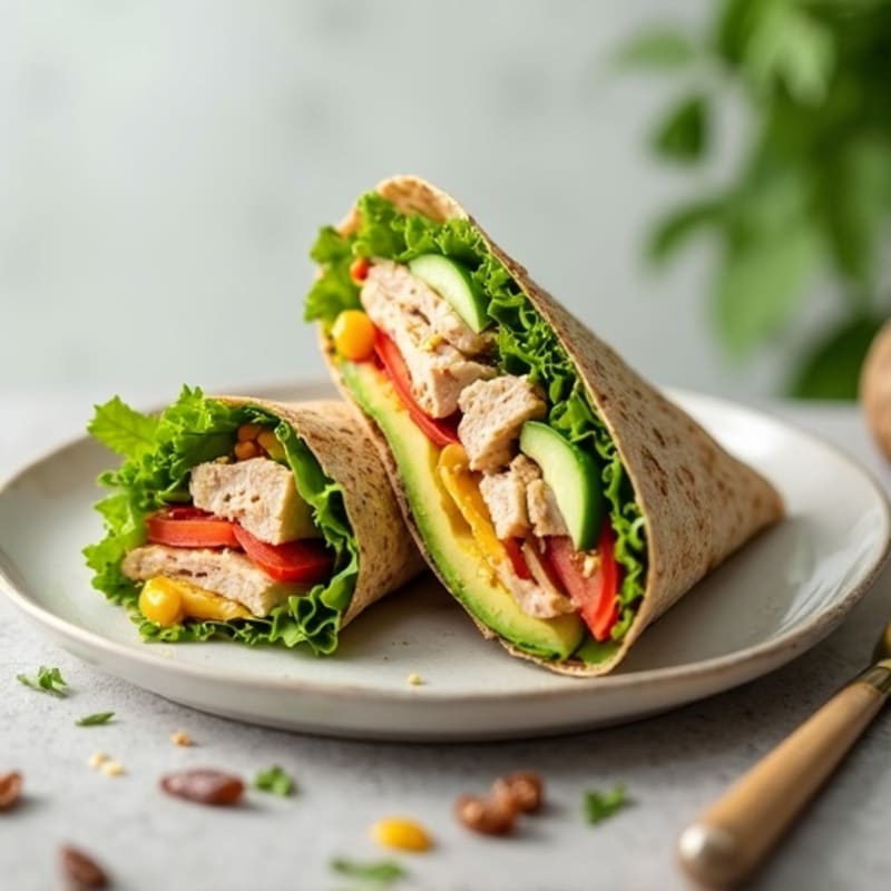 Fresh Turkey Avocado Wrap