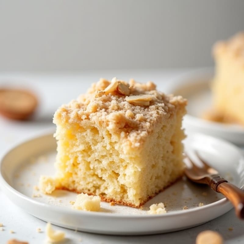 Protein-Packed Vanilla Almond Cake
