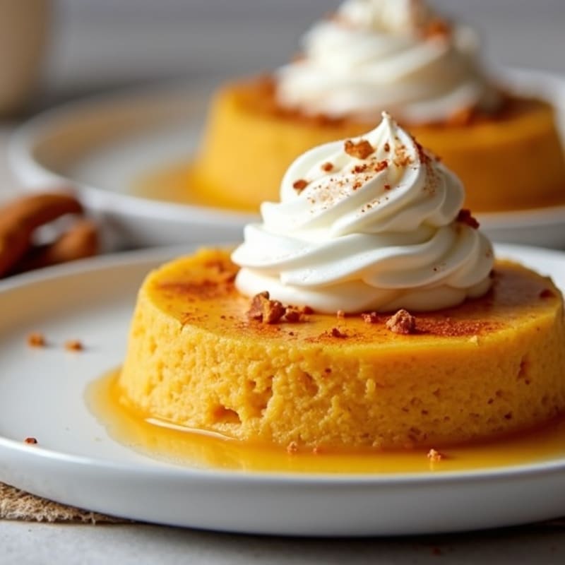 Protein-Packed Crustless Pumpkin Custard
