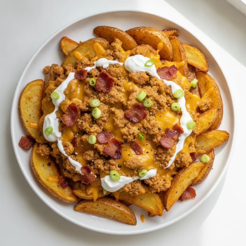 Loaded Bacon Cheddar Fries