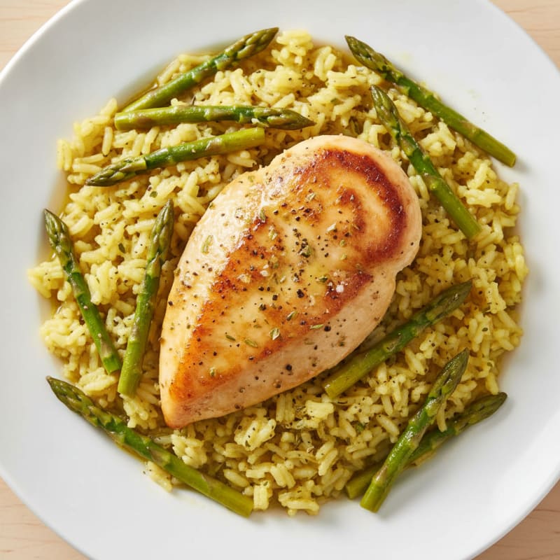 One-Pan Lemon Herb Chicken and Rice