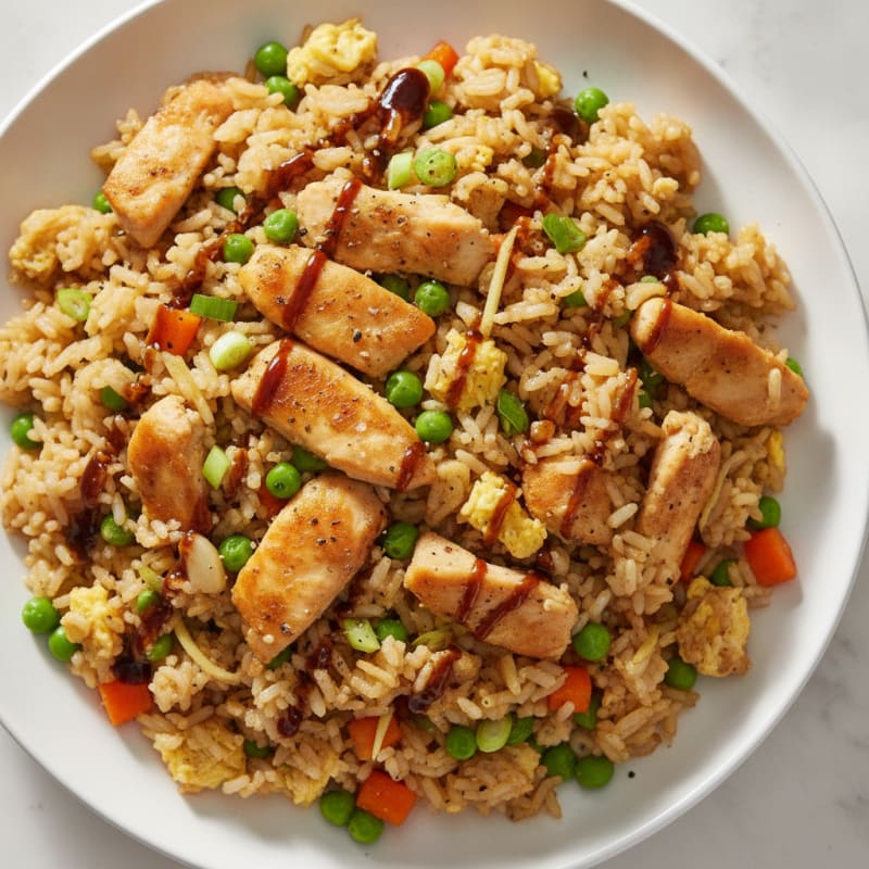 Savory Chicken and Vegetable Fried Rice