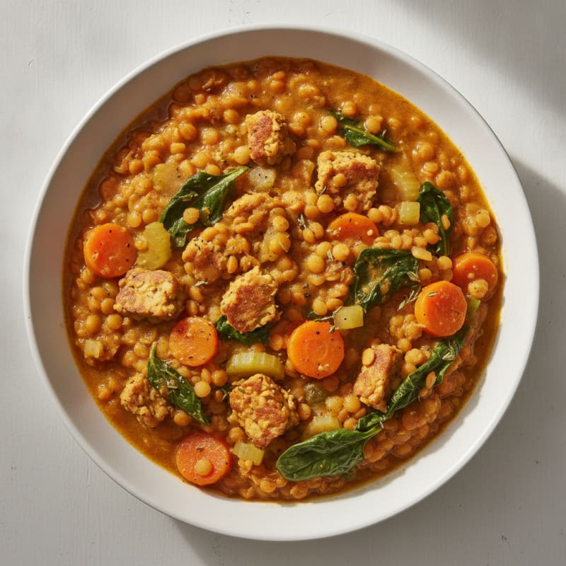 Hearty Lentil and Vegetable Stew