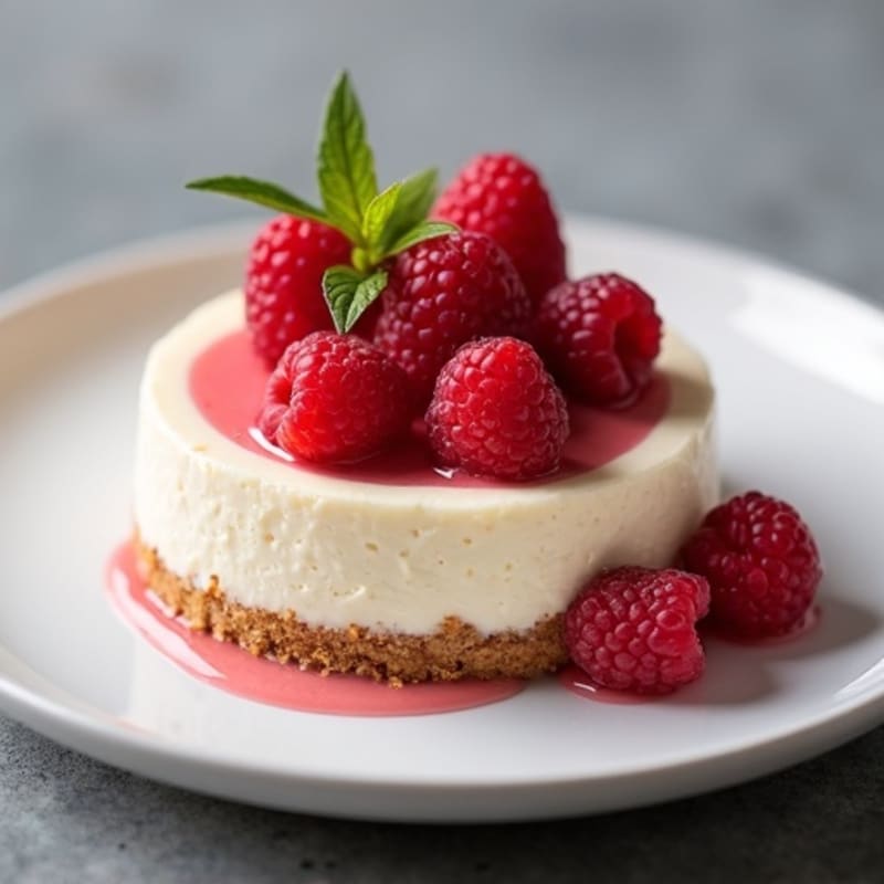 Creamy Greek Yogurt Protein Cheesecake