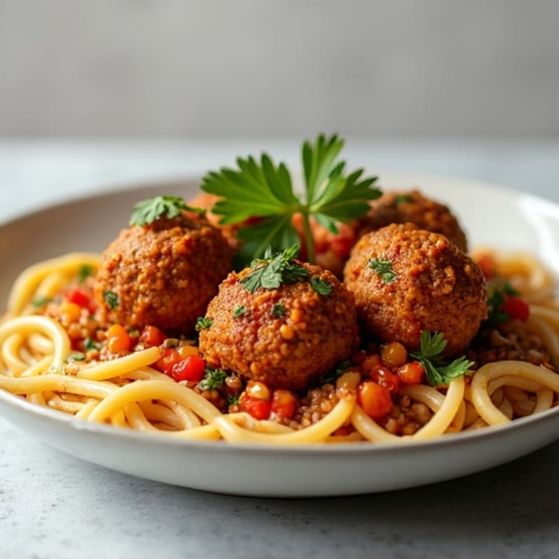 Hearty Spiced Lentil Meatballs