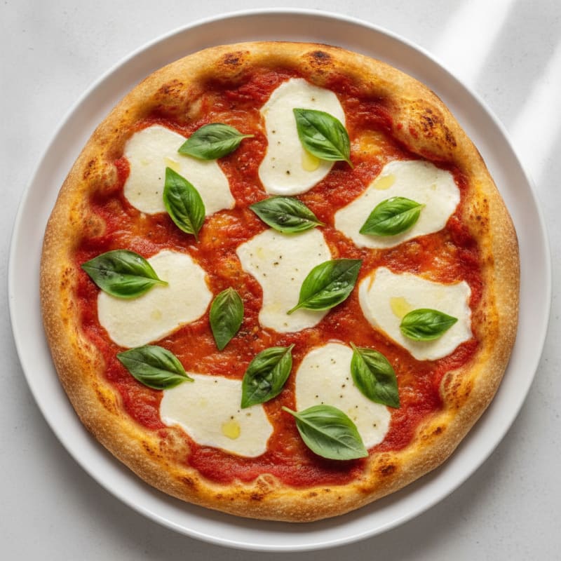 Classic Margherita Pizza with Fresh Basil