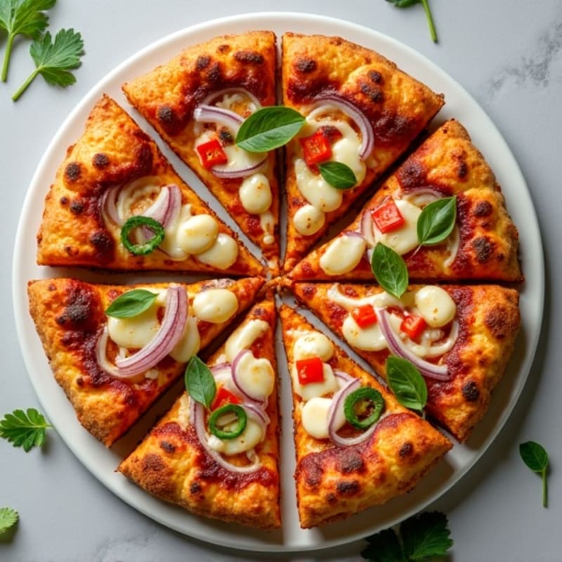 Crispy BBQ Ranch Chicken Pizza